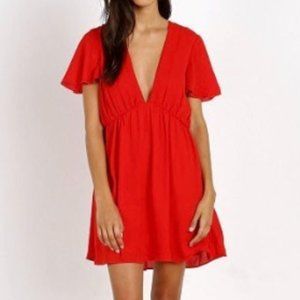 Show Me Your Mumu Red Mini Dress